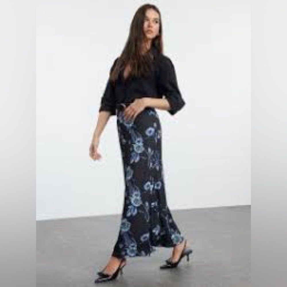 VTG | Briggs New York maxi skirt | size xl